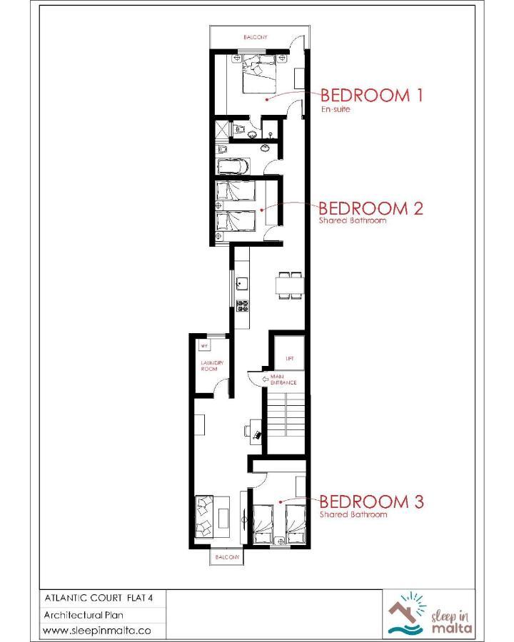 F4 1, Private Double With Private Bathroom And Balcony